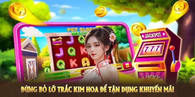 Đừng bỏ lỡ Trắc Kim Hoa để tận dụng khuyến mãi cho nổ hũ